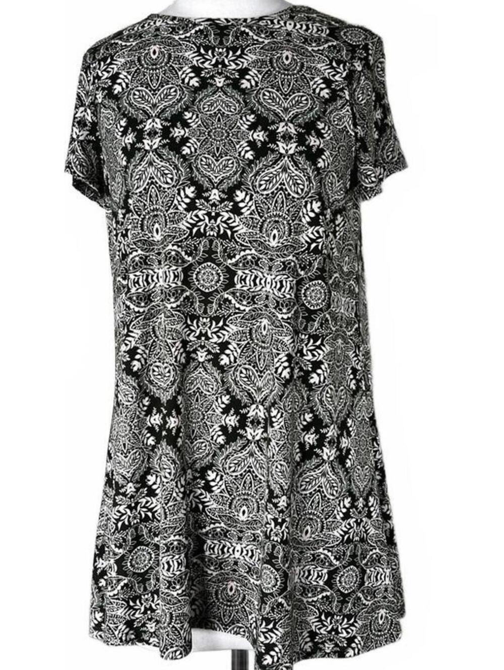 Show Me Your MuMu green floral paisley stretchy mini dress size medium
